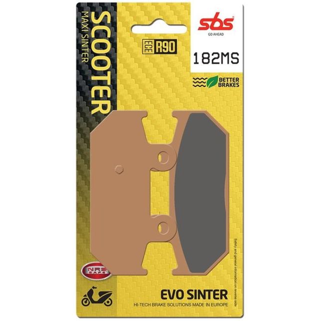 Plaquettes de frein SBS 182MS