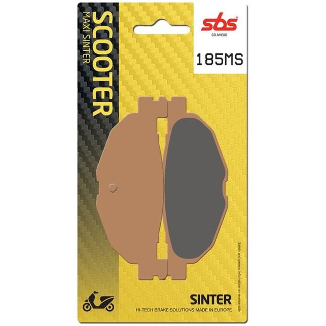 Plaquettes de frein SBS 185MS