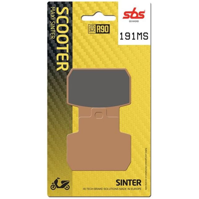 Plaquettes de frein SBS 191MS