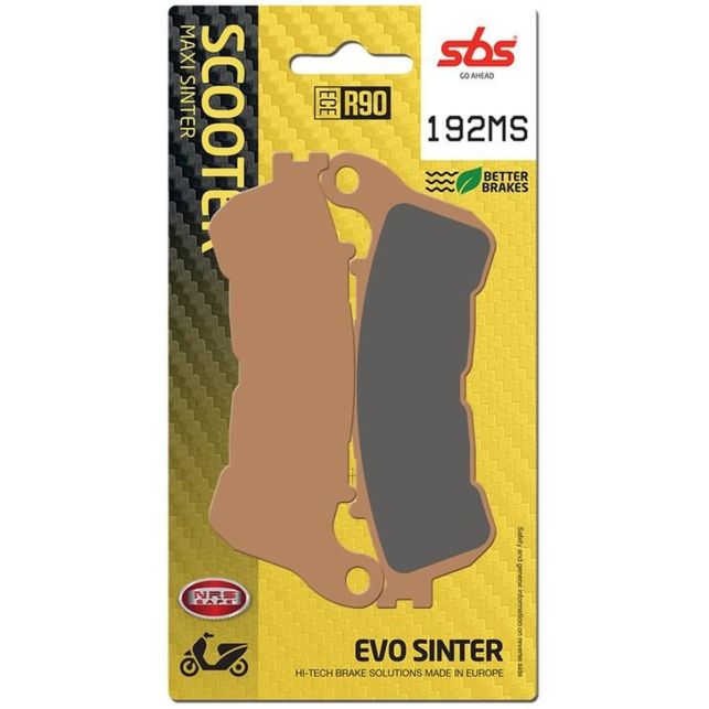 Plaquettes de frein SBS 192MS