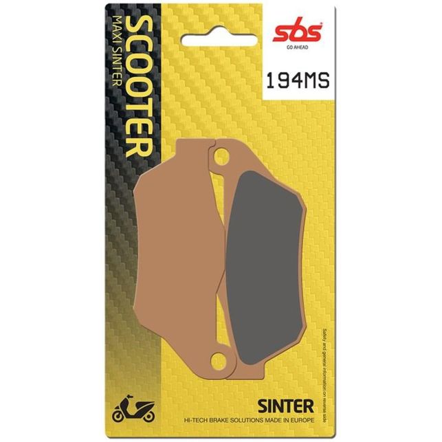 Plaquettes de frein SBS 194MS