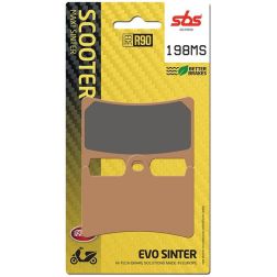 Plaquettes de frein SBS 198MS
							  		