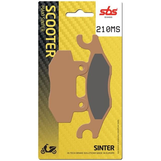 Plaquettes de frein SBS 210MS