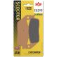 Plaquettes de frein SBS 212MS