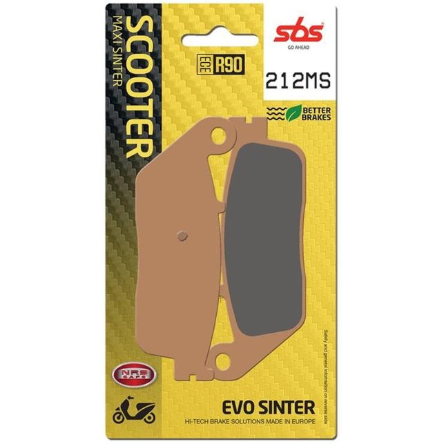Plaquettes de frein SBS 212MS