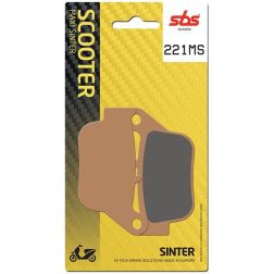 Plaquettes de frein SBS 221MS
							  		