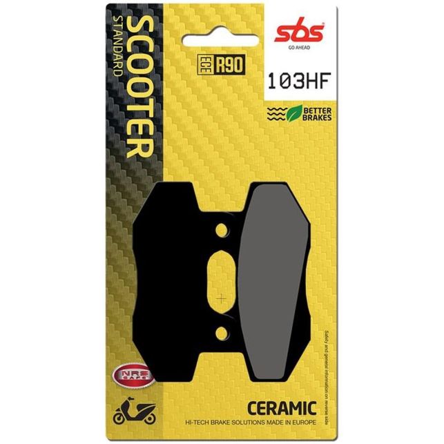 Plaquettes de frein SBS 103HF