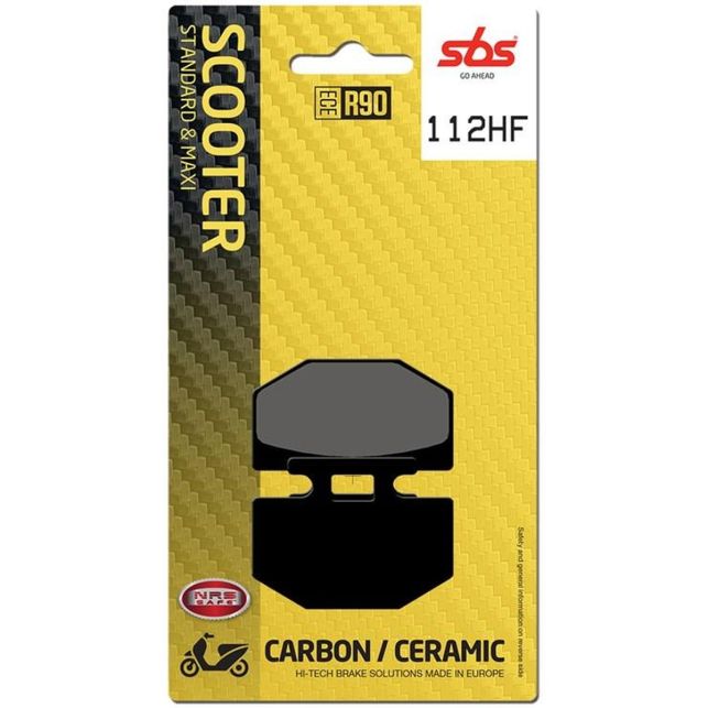 Plaquettes de frein SBS 112HF
