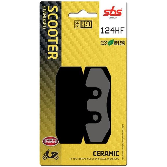 Plaquettes de frein SBS 124HF