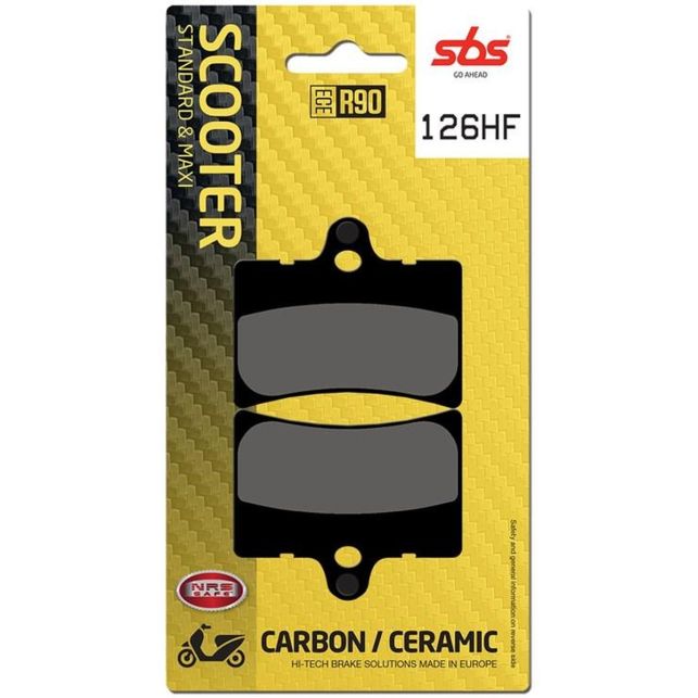 Plaquettes de frein SBS 126HF