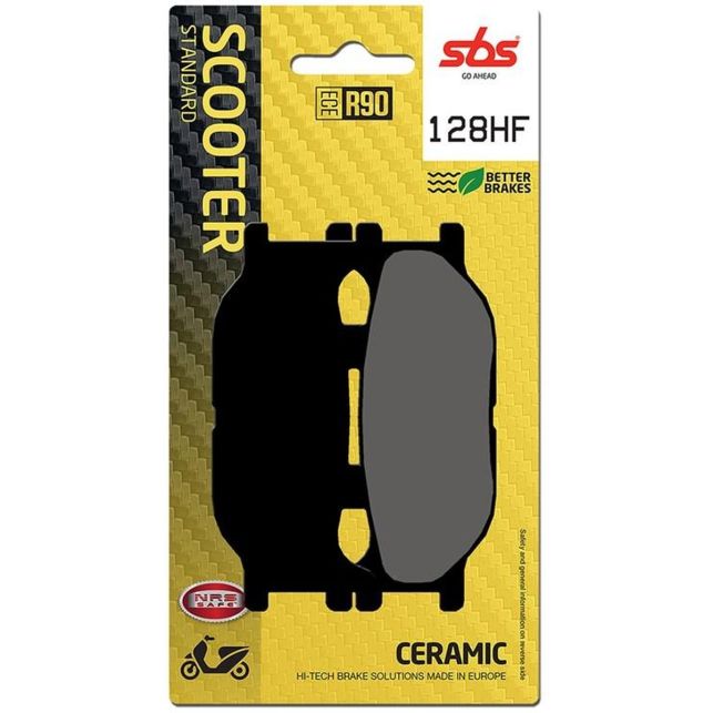 Plaquettes de frein SBS 128HF