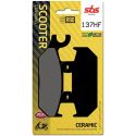 Plaquettes de frein SBS 137HF