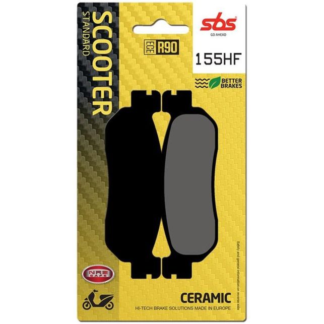 Plaquettes de frein SBS 155HF