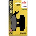 Plaquettes de frein SBS 168HF