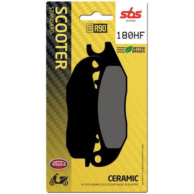 Plaquettes de frein SBS 180HF