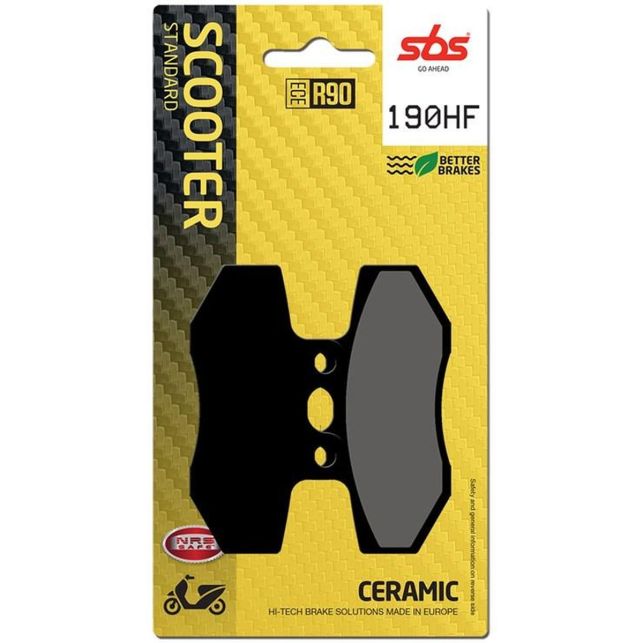 Plaquettes de frein SBS 190HF