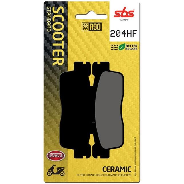 Plaquettes de frein SBS 204HF