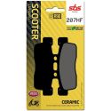 Plaquettes de frein SBS 207HF