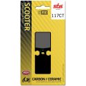Plaquettes de frein SBS 117CT
