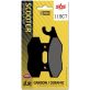 Plaquettes de frein SBS 119CT