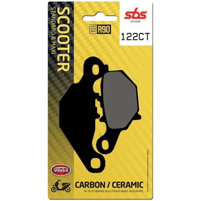 Plaquettes de frein SBS 122CT