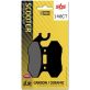 Plaquettes de frein SBS 140CT