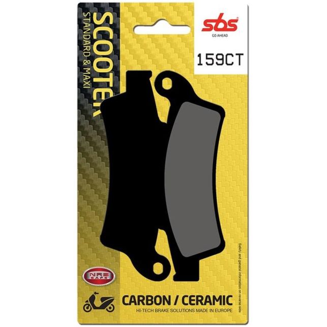 Plaquettes de frein SBS 159CT