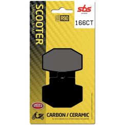 Plaquettes de frein SBS 166CT
