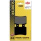 Plaquettes de frein SBS 167CT