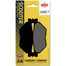 Plaquettes de frein SBS 169CT
							  		