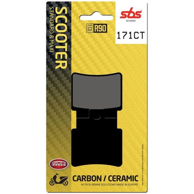 Plaquettes de frein SBS 171CT