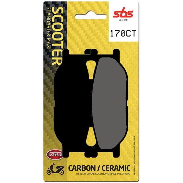 Plaquettes de frein SBS 170CT