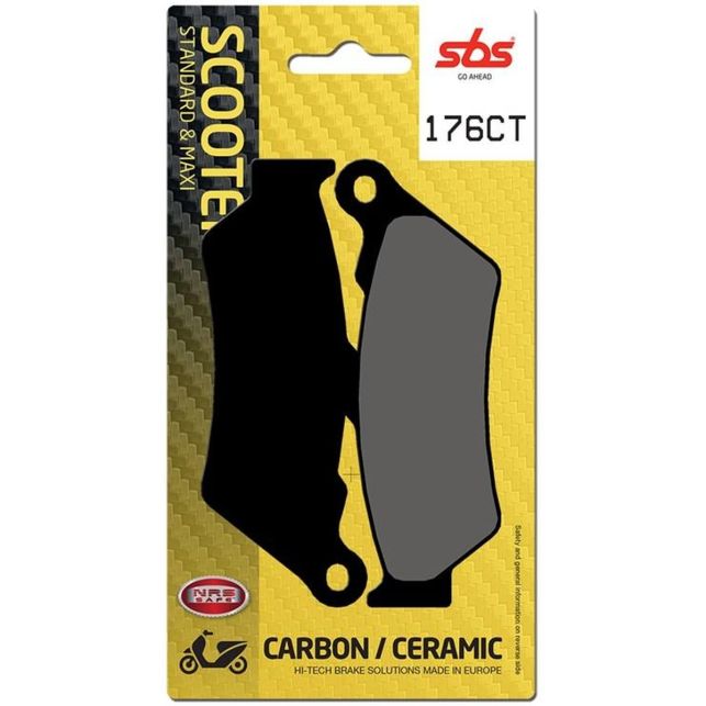 Plaquettes de frein SBS 176CT
