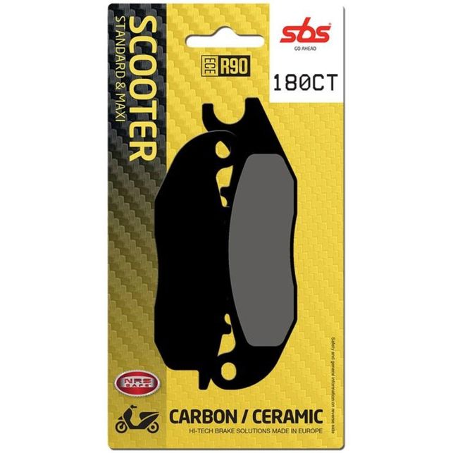 Plaquettes de frein SBS 180CT