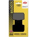 Plaquettes de frein SBS 191CT