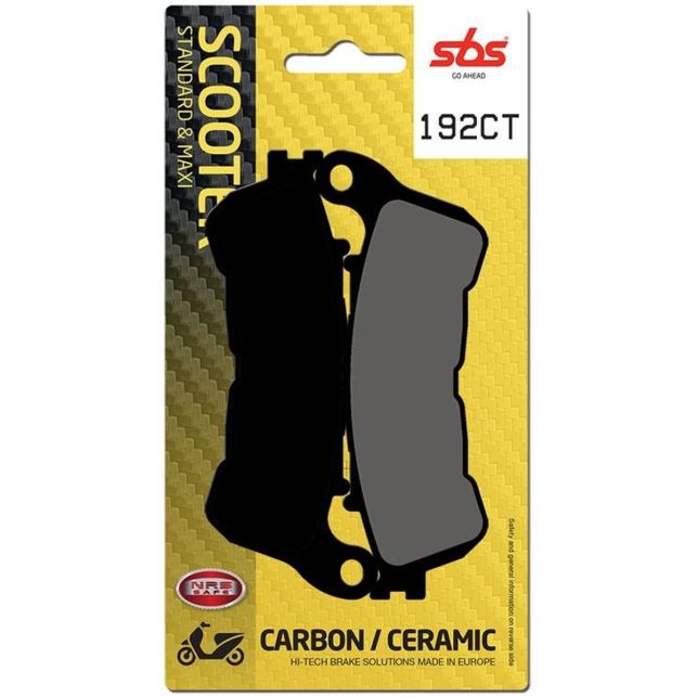 Plaquettes de frein SBS 192CT