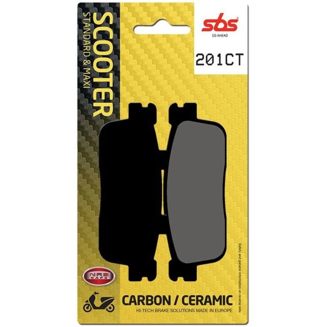 Plaquettes de frein SBS 201CT