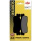 Plaquettes de frein SBS 204CT