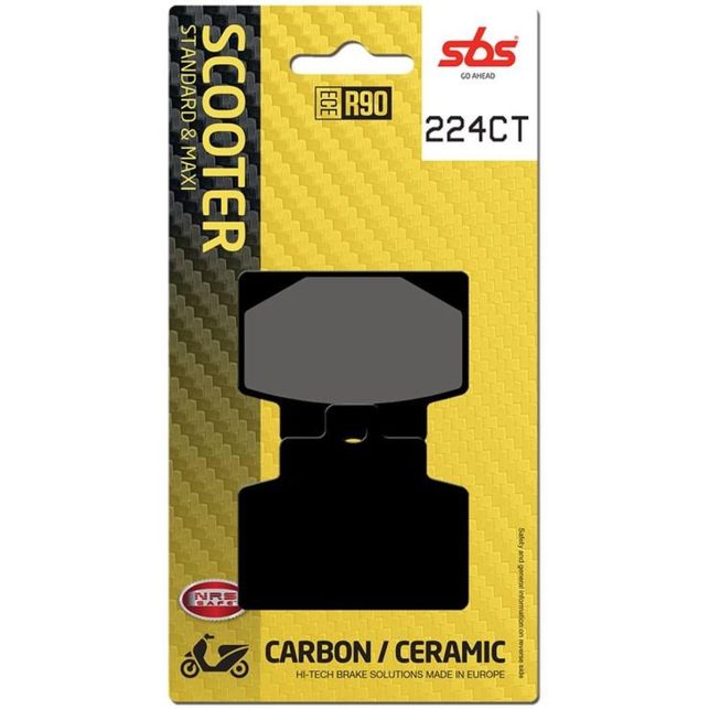 Plaquettes de frein SBS 224CT