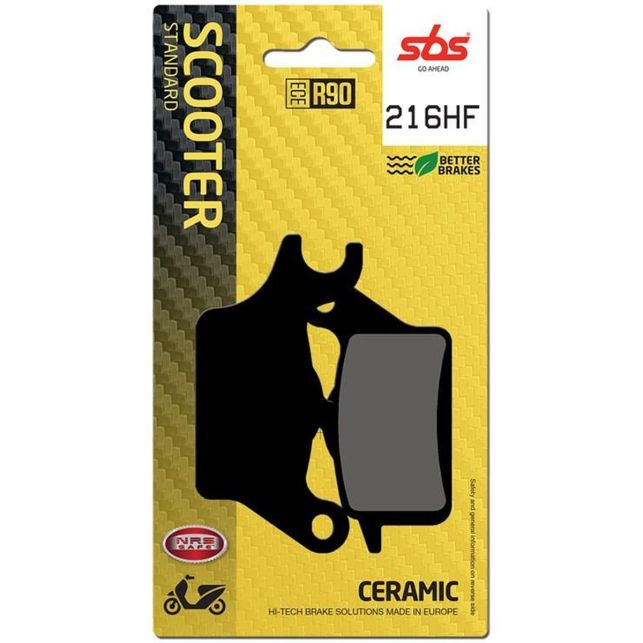 Plaquettes de frein SBS 215HF