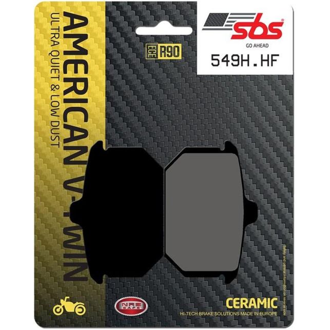 Plaquettes de Frein SBS 549H.HF