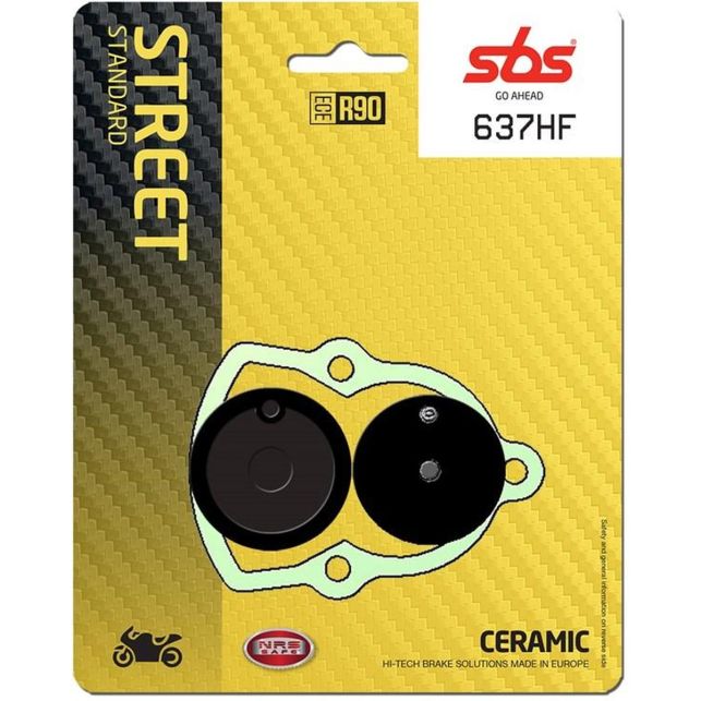 Plaquettes de Frein SBS 637HF