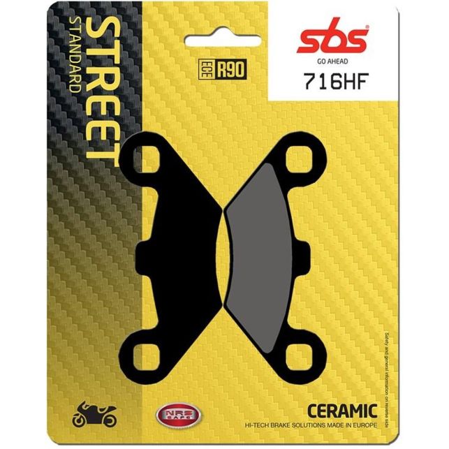 Plaquettes de Frein SBS 716HF