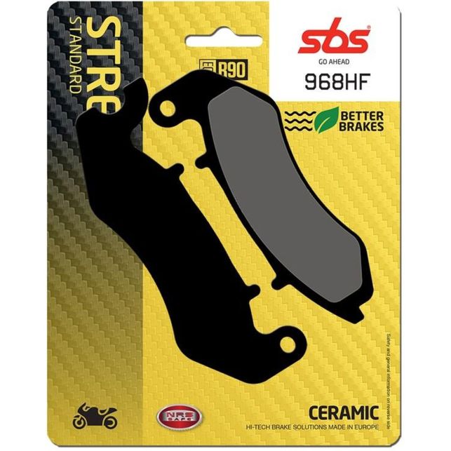 Plaquettes de Frein SBS 968HF