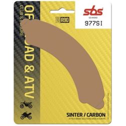 Plaquettes de Frein SBS 977SI
							  		