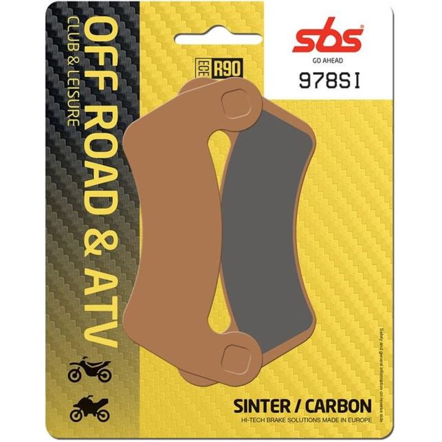 Plaquettes de Frein SBS 978SI