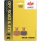Plaquettes de Frein SBS 1006SI