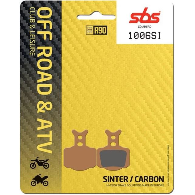 Plaquettes de Frein SBS 1006SI
