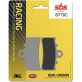 Plaquettes de Frein SBS 877DC