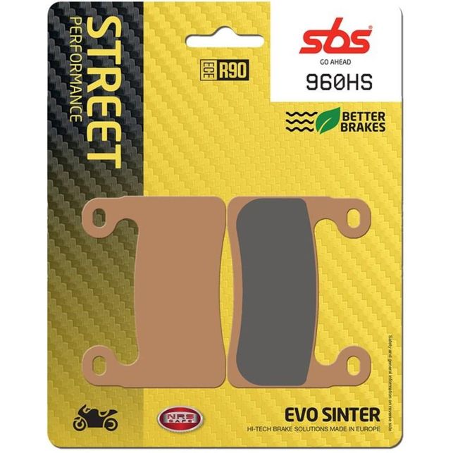 Plaquettes de Frein SBS 960HS